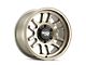 Dirty Life Canyon Satin Gold 6-Lug Wheel; 17x9; -12mm Offset (07-13 Silverado 1500)