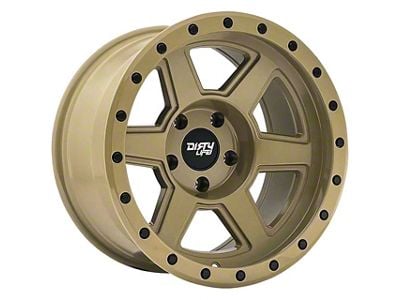 Dirty Life Compound Desert Sand 6-Lug Wheel; 18x9; -12mm Offset (07-14 Tahoe)