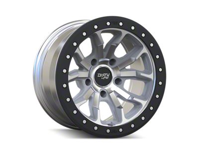 Dirty Life DT-1 Machined 6-Lug Wheel; 17x9; -12mm Offset (07-14 Tahoe)