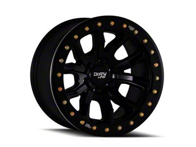 Dirty Life DT-1 Matte Black 6-Lug Wheel; 17x9; -12mm Offset (07-14 Tahoe)