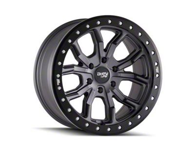 Dirty Life DT-1 Matte Gunmetal 6-Lug Wheel; 17x9; -12mm Offset (07-14 Tahoe)