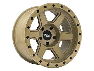 Dirty Life Compound Desert Sand 6-Lug Wheel; 18x9; -12mm Offset (07-14 Yukon)