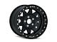 Dirty Life Roadkill Race Matte Black Beadlock 6-Lug Wheel; 17x9; -14mm Offset (07-14 Yukon)