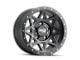 Dirty Life Theory Satin Black 8-Lug Wheel; 17x9; -12mm Offset (11-16 F-250 Super Duty)