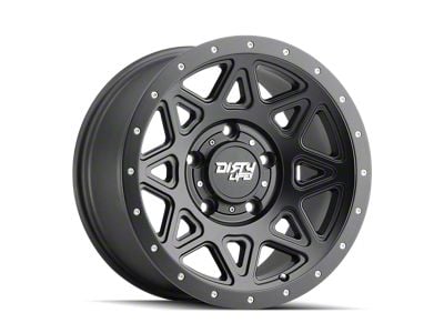 Dirty Life Theory Satin Black 8-Lug Wheel; 20x9; 0mm Offset (11-16 F-250 Super Duty)