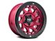 Dirty Life Enigma Race Crimson Candy Red 8-Lug Wheel; 17x9; -12mm Offset (11-16 F-350 Super Duty SRW)