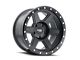 Dirty Life Compound Matte Black 6-Lug Wheel; 18x9; -12mm Offset (14-18 Sierra 1500)
