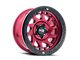 Dirty Life Enigma Race Gloss Crimson Candy Red 6-Lug Wheel; 17x9; -38mm Offset (15-20 F-150)