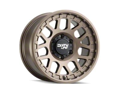 Dirty Life Mesa Satin Dark Bronze 6-Lug Wheel; 17x9; -12mm Offset (15-20 F-150)