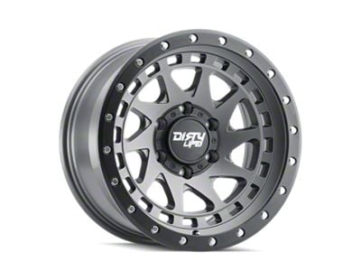 Dirty Life Enigma Pro Satin Graphite 6-Lug Wheel; 17x9; -12mm Offset (15-20 Yukon)