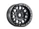 Dirty Life Mesa Race Matte Black 8-Lug Wheel; 17x9; -12mm Offset (17-22 F-350 Super Duty SRW)