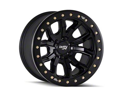 Dirty Life DT-1 Matte Black 6-Lug Wheel; 17x9; -12mm Offset (99-06 Sierra 1500)