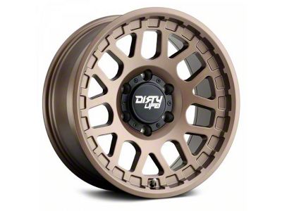 Dirty Life Mesa Dark Bronze 6-Lug Wheel; 17x9; -12mm Offset (99-06 Sierra 1500)