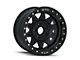 Dirty Life Roadkill Race Matte Black Beadlock 6-Lug Wheel; 17x9; -14mm Offset (99-06 Sierra 1500)
