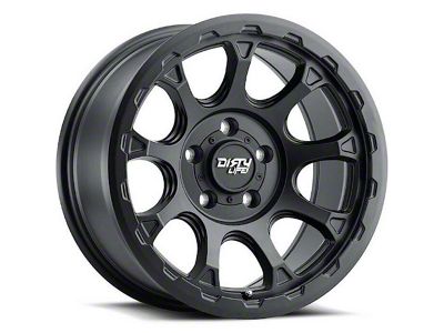 Dirty Life Drifter Matte Black 6-Lug Wheel; 17x8.5; -6mm Offset (99-06 Silverado 1500)