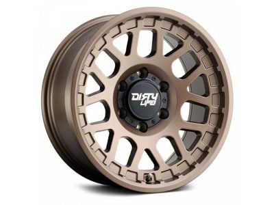 Dirty Life Mesa Dark Bronze 6-Lug Wheel; 17x9; -12mm Offset (99-06 Silverado 1500)