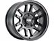 Dirty Life Canyon Matte Black 6-Lug Wheel; 17x9; -12mm Offset (2024 Ranger)