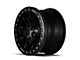 Dirty Life DT-1 Matte Black 6-Lug Wheel; 17x9; -12mm Offset (2024 Ranger)