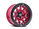 Dirty Life Enigma Race Crimson Candy Red 6-Lug Wheel; 17x9; -38mm Offset (2024 Ranger)