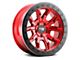 Dirty Life DT-1 Crimson Candy Red 5-Lug Wheel; 17x9; -12mm Offset (94-01 RAM 1500)