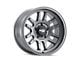 Dirty Life Canyon Satin Graphite 6-Lug Wheel; 17x9; -12mm Offset (23-25 Canyon)