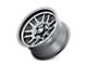 Dirty Life Canyon Satin Graphite 6-Lug Wheel; 17x9; -12mm Offset (23-25 Canyon)