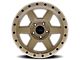 Dirty Life Compound Desert Sand 6-Lug Wheel; 22x11; -25mm Offset (23-24 Colorado)