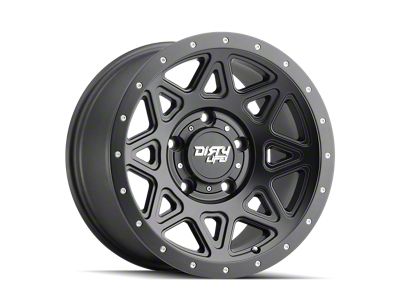 Dirty Life Theory Satin Black 6-Lug Wheel; 16x8; 0mm Offset (15-22 Colorado)