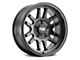 Dirty Life Canyon Matte Black 5-Lug Wheel; 17x9; 0mm Offset (05-11 Dakota)