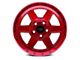 Dirty Life Compound Crimson Candy Red 5-Lug Wheel; 17x9; -12mm Offset (05-11 Dakota)