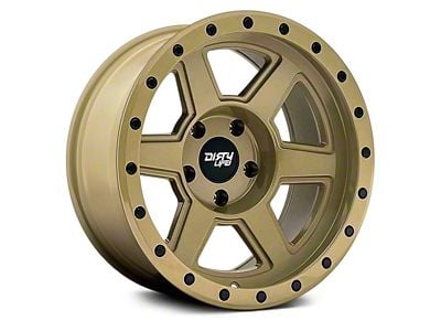 Dirty Life Compound Desert Sand 5-Lug Wheel; 17x9; -12mm Offset (05-11 Dakota)