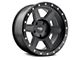 Dirty Life Compound Matte Black 5-Lug Wheel; 17x9; -12mm Offset (05-11 Dakota)