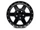 Dirty Life Compound Matte Black 5-Lug Wheel; 17x9; -12mm Offset (05-11 Dakota)