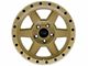 Dirty Life Compound Desert Sand 6-Lug Wheel; 17x9; -12mm Offset (21-24 F-150)