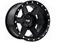 Dirty Life Compound Matte Black 6-Lug Wheel; 17x9; -12mm Offset (21-24 F-150)