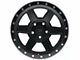 Dirty Life Compound Matte Black 6-Lug Wheel; 17x9; -12mm Offset (21-24 F-150)