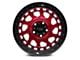 Dirty Life Enigma Race Crimson Candy Red 6-Lug Wheel; 17x9; -12mm Offset (21-24 F-150)