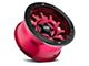 Dirty Life Enigma Race Crimson Candy Red 6-Lug Wheel; 17x9; -12mm Offset (21-24 F-150)