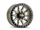 Dirty Life DT-2 Satin Gold 8-Lug Wheel; 17x9; -12mm Offset (23-24 F-250 Super Duty)