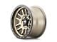 Dirty Life Canyon Pro Satin Gold 5-Lug Wheel; 17x9; 0mm Offset (02-08 RAM 1500, Excluding Mega Cab)