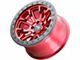 Dirty Life DT-1 Crimson Candy Red 5-Lug Wheel; 17x9; -12mm Offset (02-08 RAM 1500, Excluding Mega Cab)
