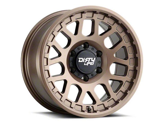 Dirty Life Mesa Dark Bronze 6-Lug Wheel; 17x9; 0mm Offset (19-23 Ranger)