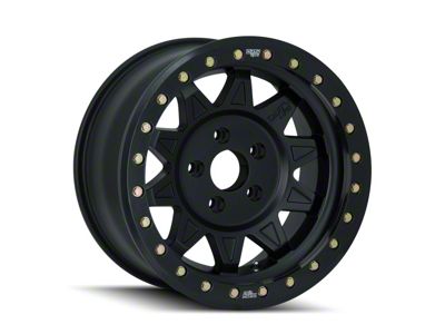 Dirty Life Roadkill Race Matte Black Beadlock 6-Lug Wheel; 17x9; -14mm Offset (19-23 Ranger)