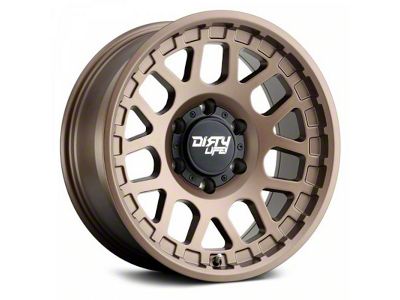 Dirty Life Mesa Dark Bronze 6-Lug Wheel; 17x9; -12mm Offset (19-24 Sierra 1500)