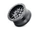 Dirty Life Mesa Race Matte Black 8-Lug Wheel; 17x9; -12mm Offset (07-10 Silverado 3500 HD SRW)