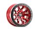Dirty Life DT-1 Crimson Candy Red 6-Lug Wheel; 17x9; -12mm Offset (21-24 Tahoe)