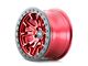 Dirty Life DT-1 Crimson Candy Red 6-Lug Wheel; 17x9; -12mm Offset (21-24 Tahoe)