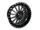 Disaster Offroad D96 Gloss Black Milled 6-Lug Wheel; 20x10; -12mm Offset (04-08 F-150)