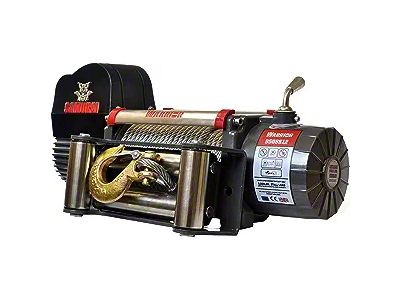 DK2 9,500 lb. Samurai Series Winch with Steel Cable (Universal; Some Adaptation May Be Required)