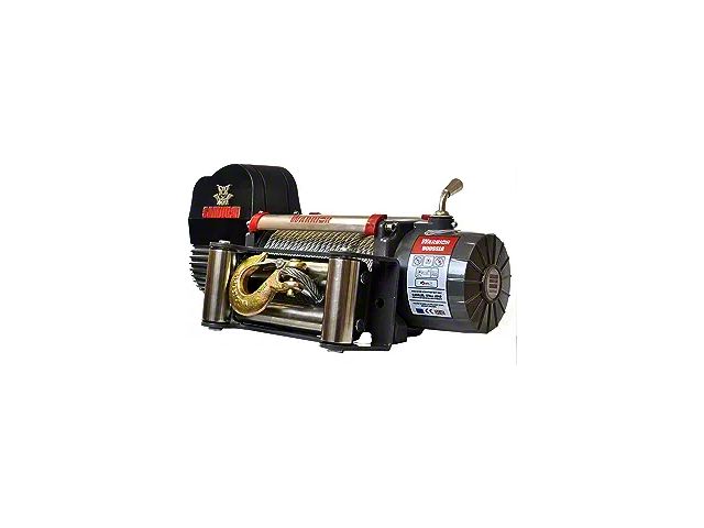 DK2 8,000 lb. Samurai Series Winch with Steel Cable (Universal; Some Adaptation May Be Required)